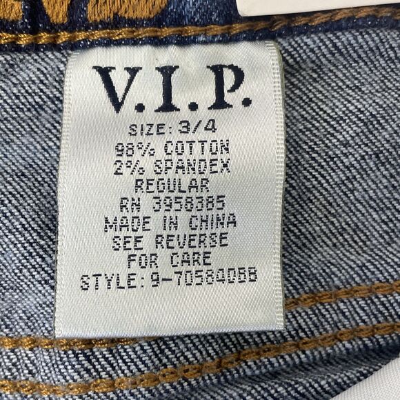 VIP Jean Shorts Size 3/4 - Picture 4 of 6